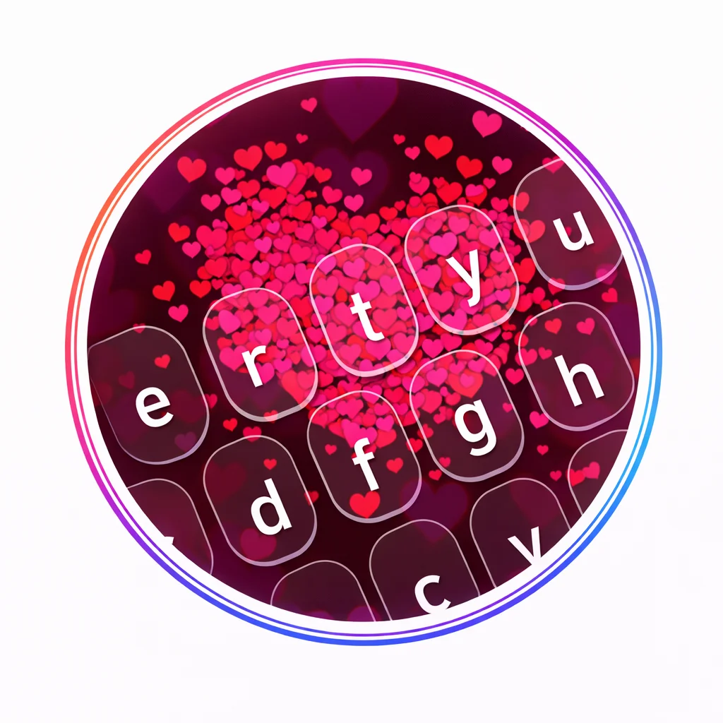 تحميل تطبيق Love Photo Keyboard Theme مهكر 2026 APK لوحة مفاتيح مزخرفة أحدث إصدار مجانا