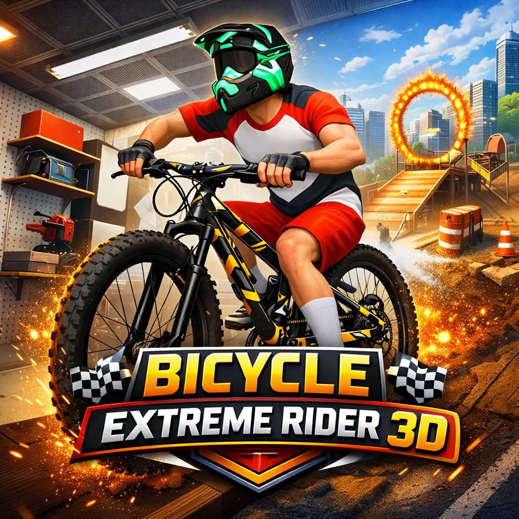 تحميل لعبة Bicycle Extreme Rider D مهكرة 2026 احدث اصدار للاندرويد APK