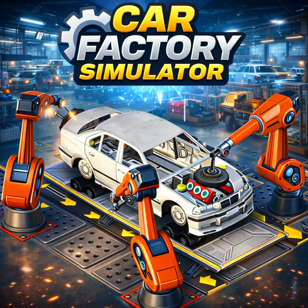 تحميل لعبة Car Factory Simulator مهكرة 2026 احدث اصدار للاندرويد APK