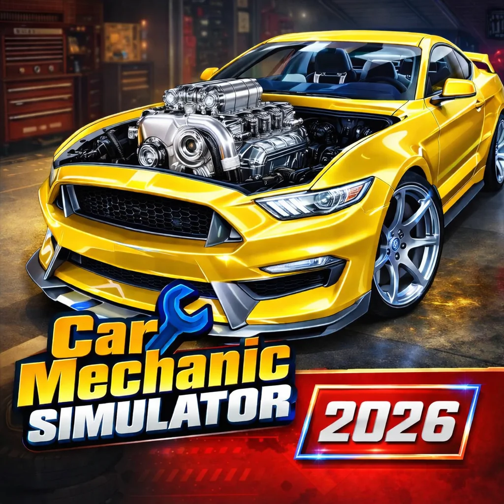 تحميل لعبة Car Mechanic Simulator Game مهكرة 2026 احدث اصدار للاندرويد APK