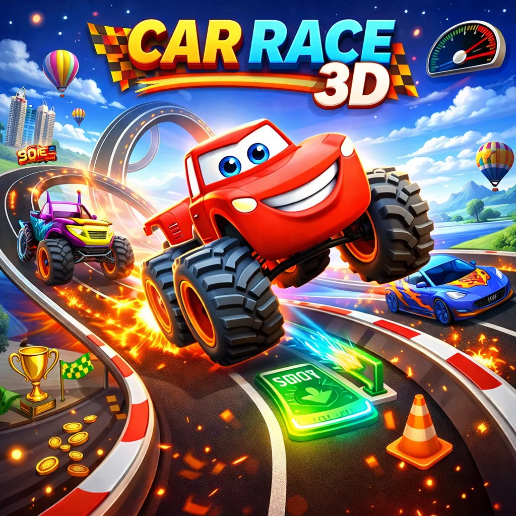 تحميل لعبة Car Race D مهكرة 2026 احدث اصدار للاندرويد APK