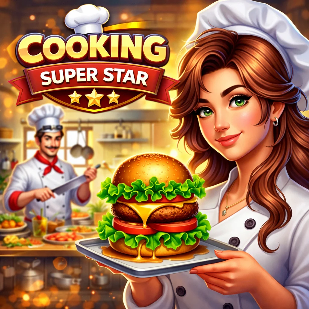 تحميل لعبة Cooking Super Star مهكرة 2026 احدث اصدار للاندرويد APK