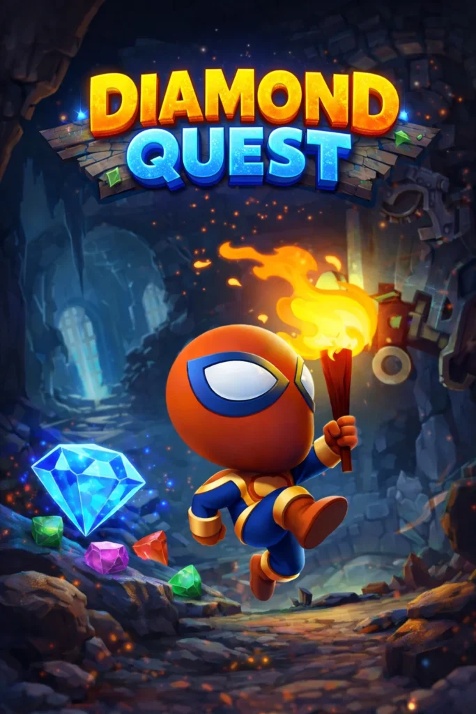 تحميل لعبة Diamond Quest مهكرة 2026 احدث اصدار للاندرويد APK