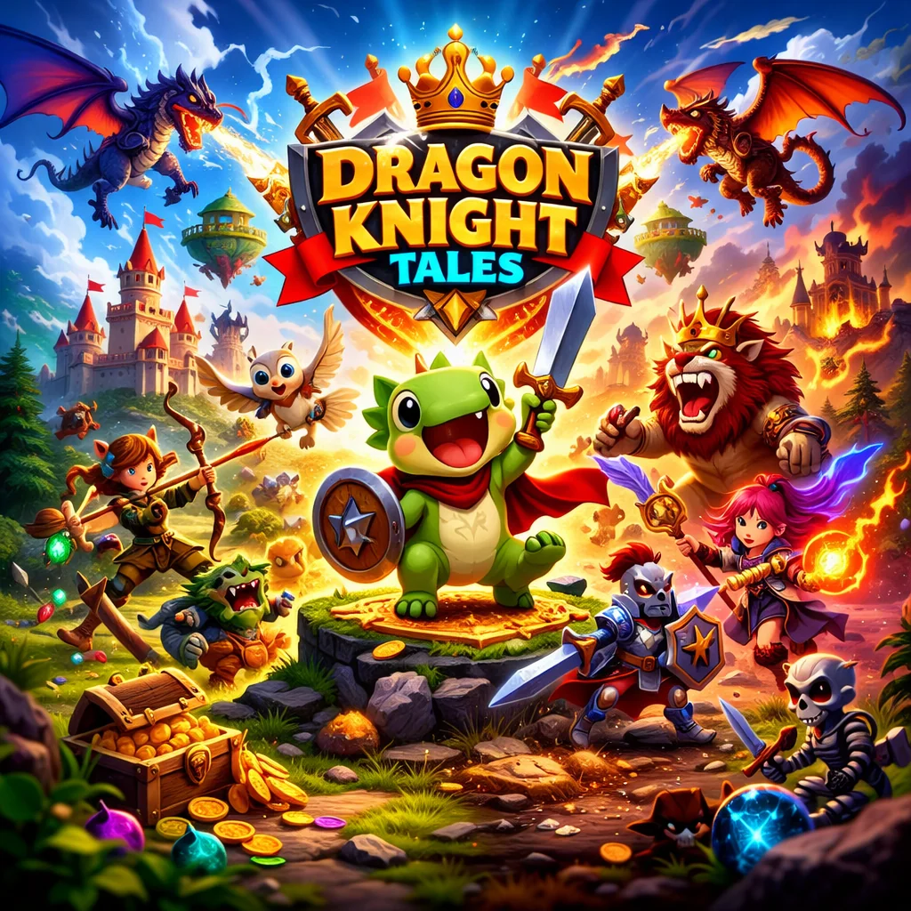 تحميل لعبة Dragon Knight Tales مهكرة 2026 احدث اصدار للاندرويد APK