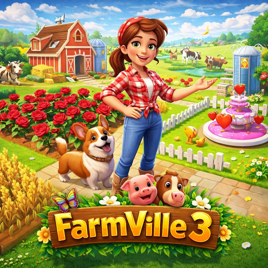 تحميل لعبة FarmVille مهكرة 2026 احدث اصدار للاندرويد APK