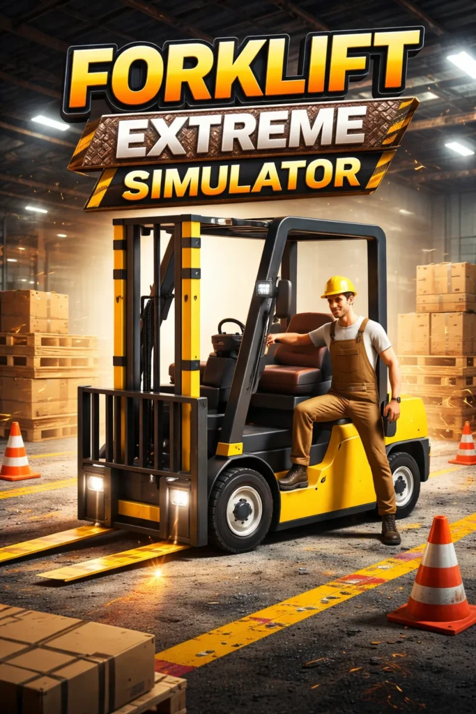 تحميل لعبة Forklift Extreme Simulator مهكرة 2026 احدث اصدار للاندرويد APK