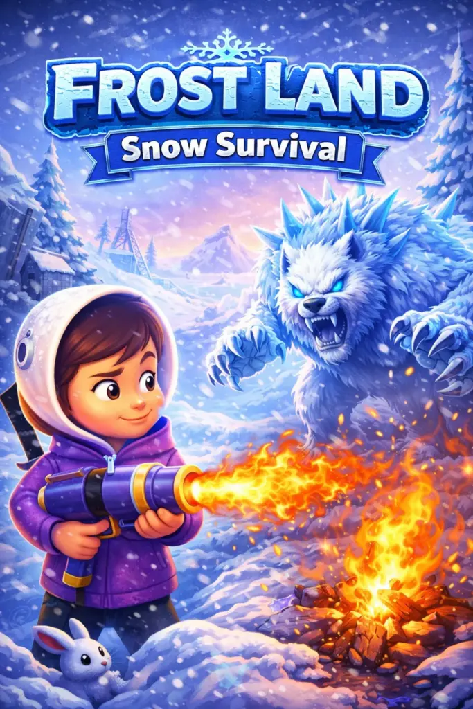 تحميل لعبة Frost Land Snow Survival مهكرة 2026 احدث اصدار للاندرويد APK