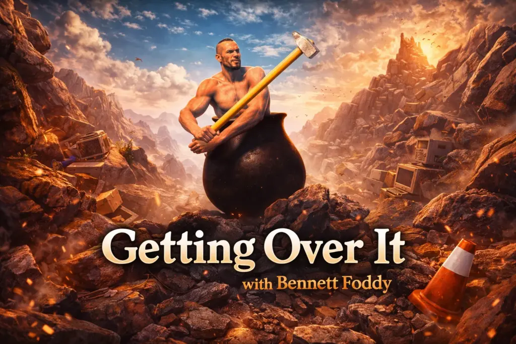 تحميل لعبة Getting Over It مهكرة احدث اصدار للاندرويد APK