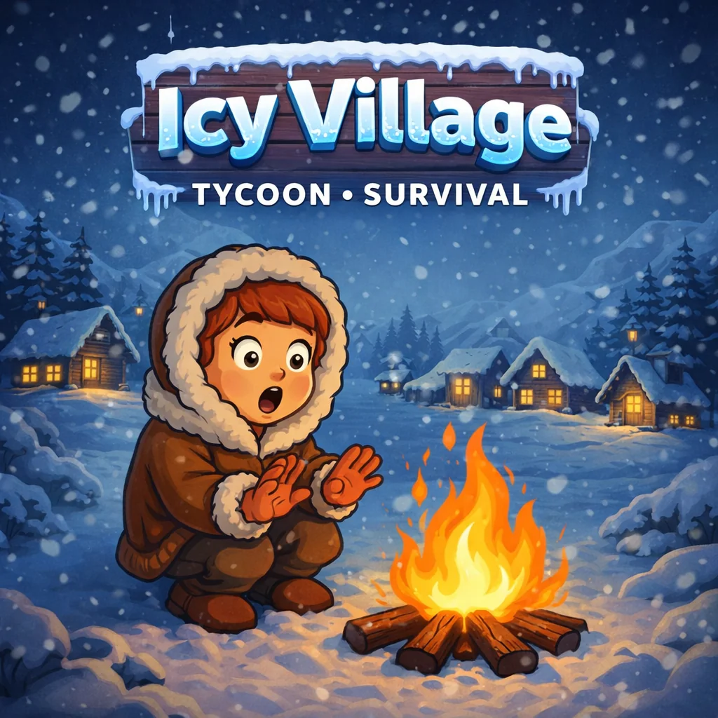تحميل لعبة Icy Village: Tycoon Survival مهكرة احدث اصدار للاندرويد APK