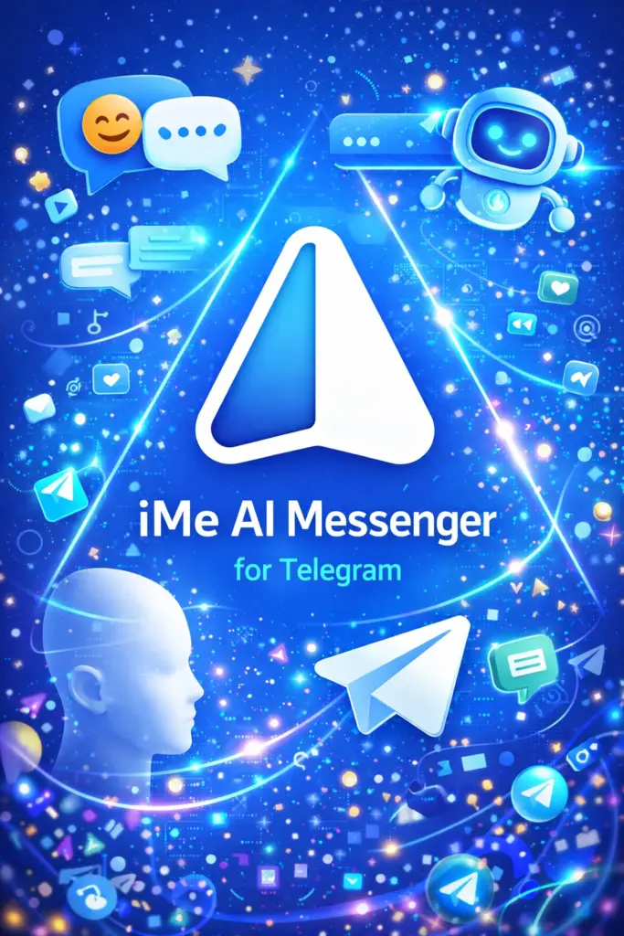 تحميل تطبيق iMe AI Messenger for Telegram مهكر 2026 Apk احدث اصدار
