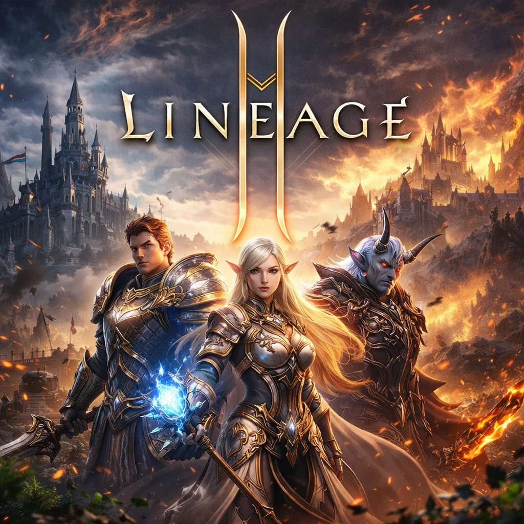 تحميل لعبة Lineage مهكرة احدث اصدار للاندرويد APK