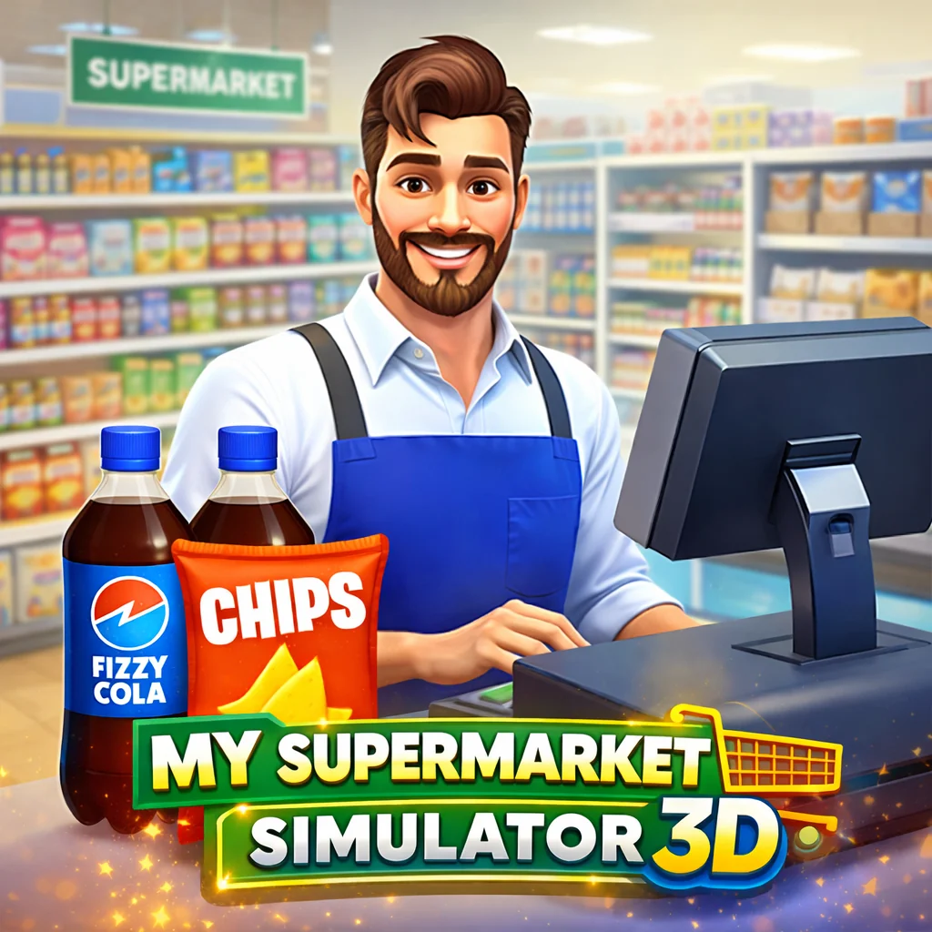 تحميل لعبة My Supermarket Simulator D مهكرة 2026 احدث اصدار للاندرويد APK
