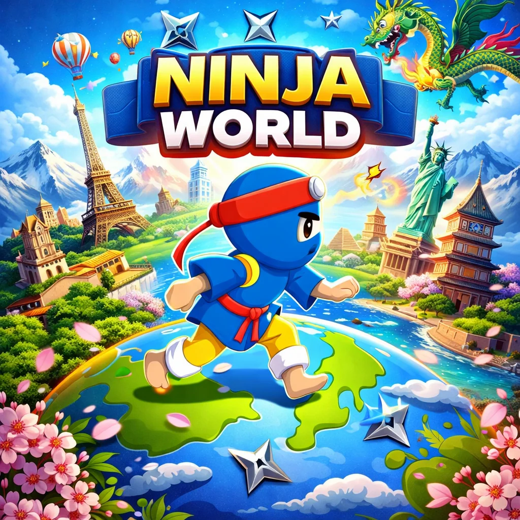 تحميل لعبة Ninja World مهكرة 2026 احدث اصدار للاندرويد APK