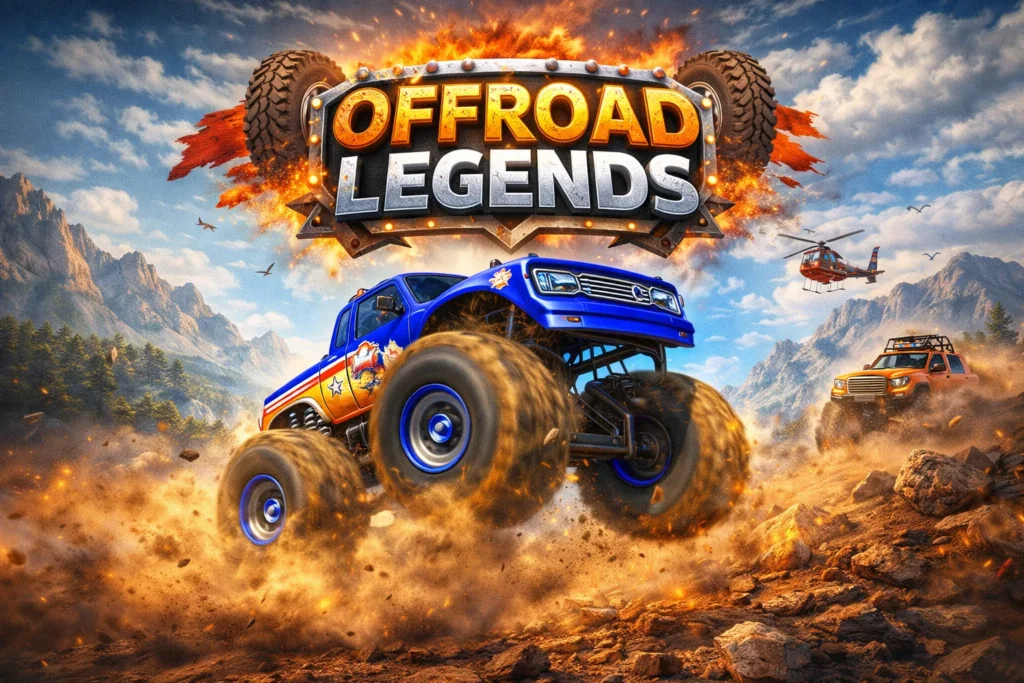 تحميل لعبة Offroad Legends مهكرة 2026 احدث اصدار للاندرويد APK