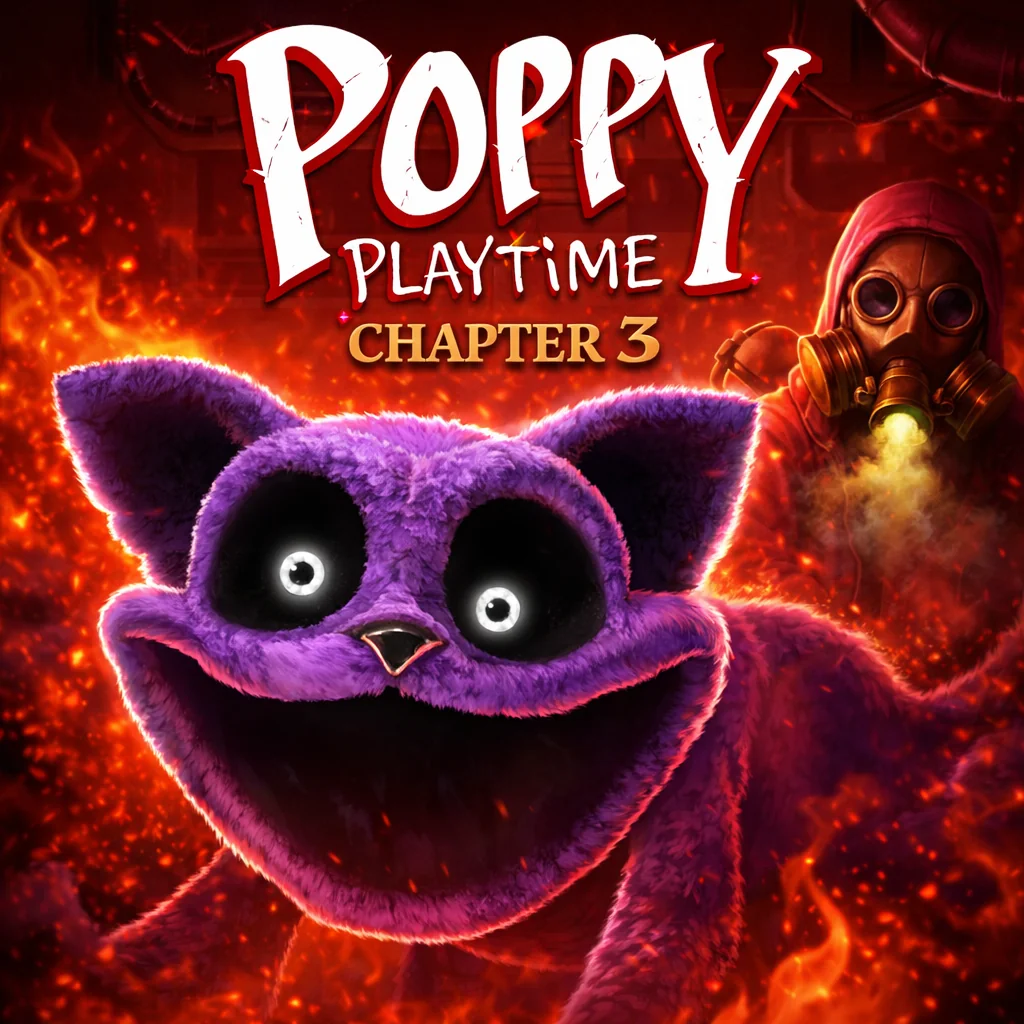 تحميل لعبة Poppy Playtime Chapter مهكرة احدث اصدار للاندرويد APK