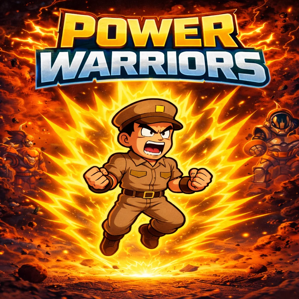 تحميل لعبة Power Warriors مهكرة 2026 احدث اصدار للاندرويد APK