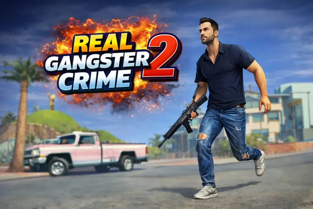تحميل لعبة Real Gangster Crime مهكرة احدث اصدار للاندرويد APK