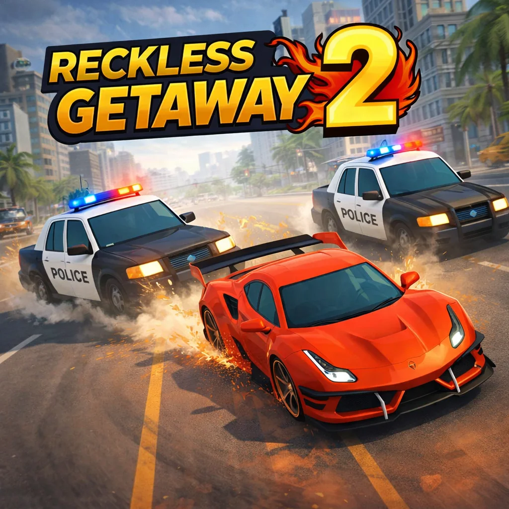 تحميل لعبة Reckless Getaway مهكرة 2026 احدث اصدار للاندرويد APK