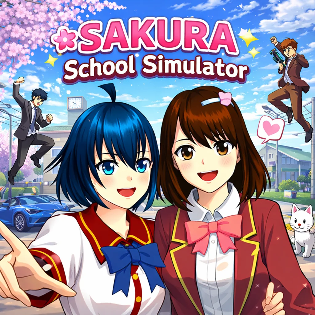 تحميل لعبة SAKURA School Simulator مهكرة 2026 احدث اصدار للاندرويد APK