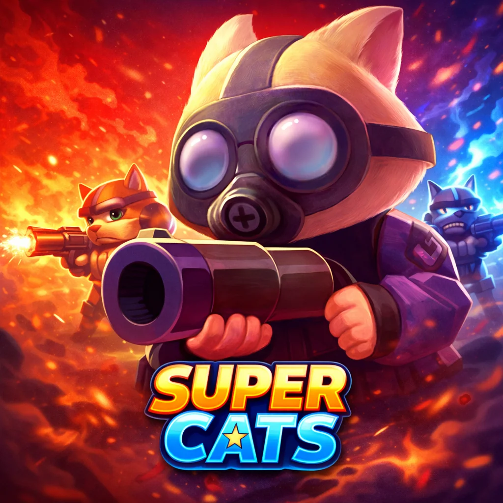 تحميل لعبة Super Cats مهكرة 2026 احدث اصدار للاندرويد APK