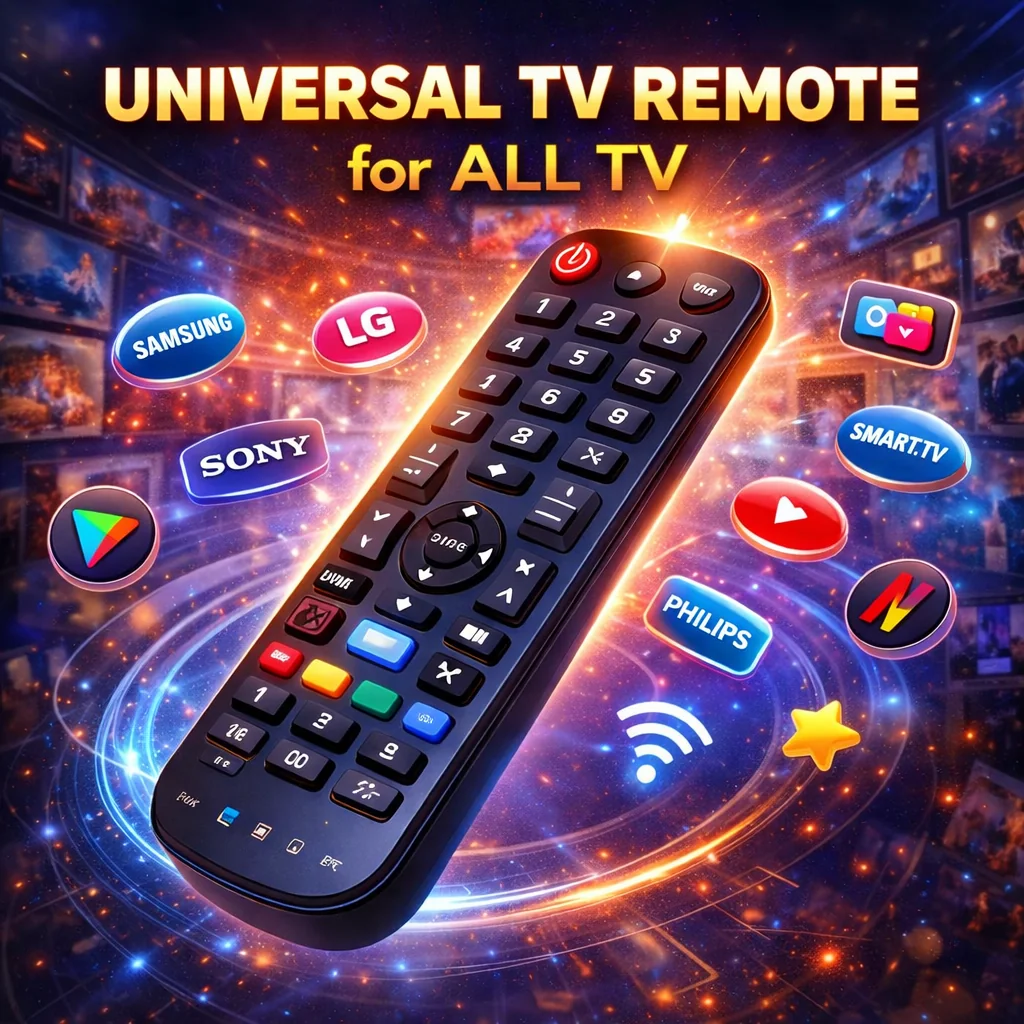تحميل تطبيق Universal TV Remote for All مهكر ريموت احدث إصدار مجانا Apk